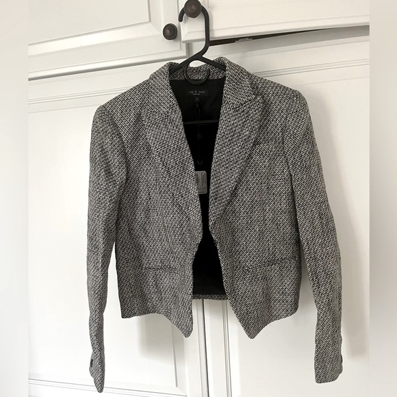 NWT Rag & Bone Elle Tweed Blazer - Picture 4 of 13
